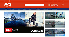 Desktop Screenshot of kosailing.com